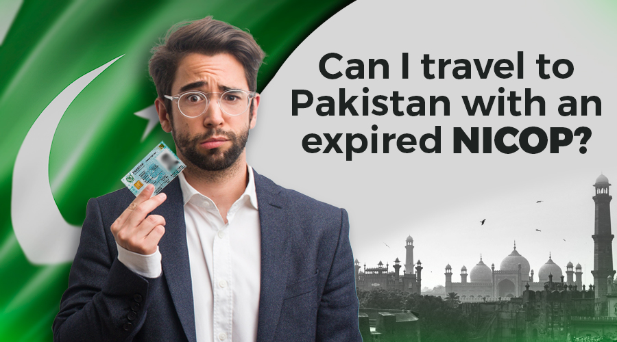 can i travel to pakistan with expired nicop